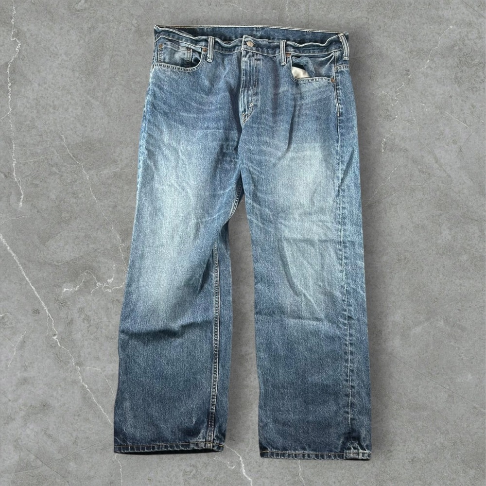 Levi's 569 Loose Straight Jeans Mens 38x30 Blue Baggy Y2K Denim Grunge Pants